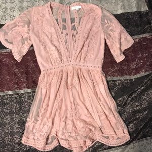 Lace romper